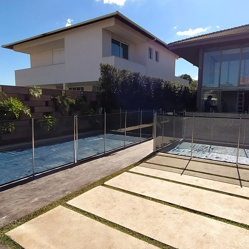 Hastes hexagonais da cerca de piscina Fortal Piscinas